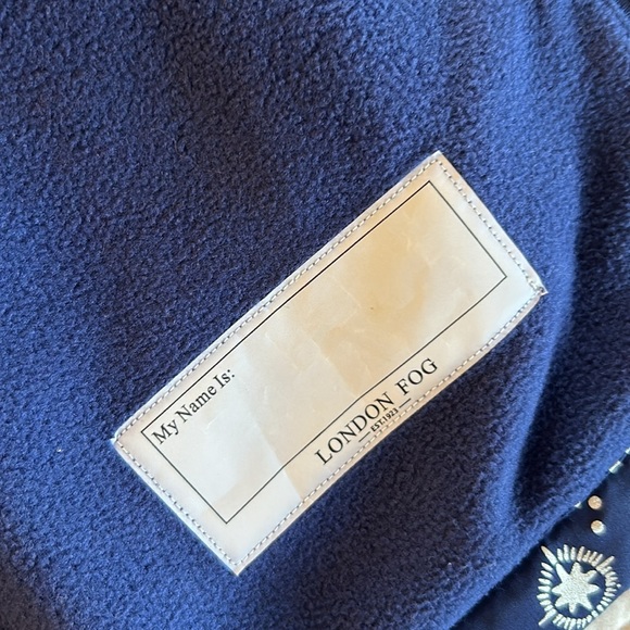 London Fog Girls Hooded lined Jacket Size 5-EUC - Picture 4 of 7